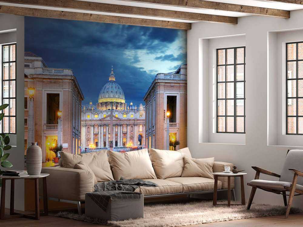 Avond in het Vaticaan