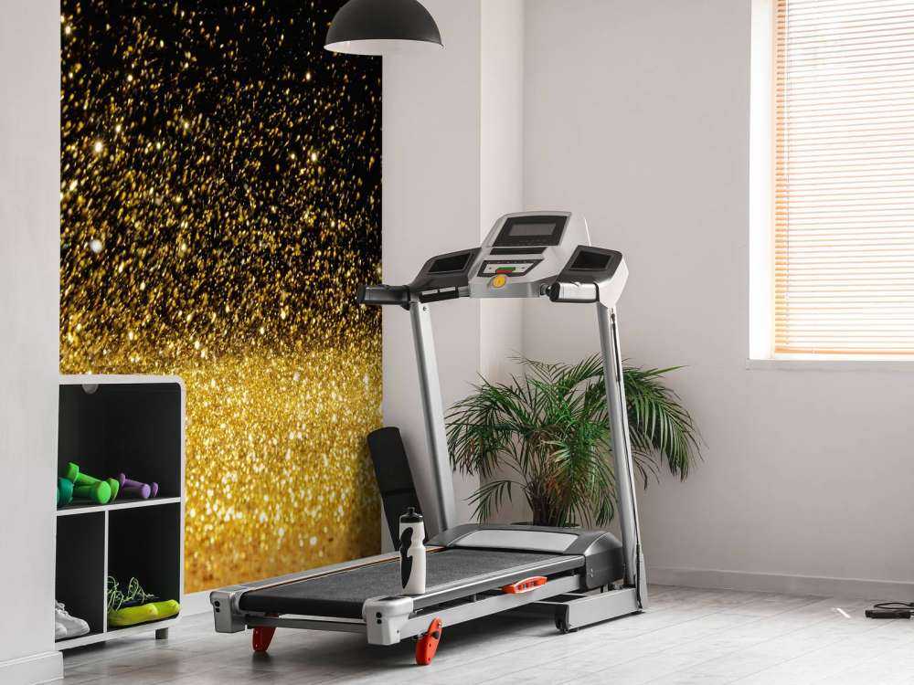 Gouden glitters met een zwarte achtergrond