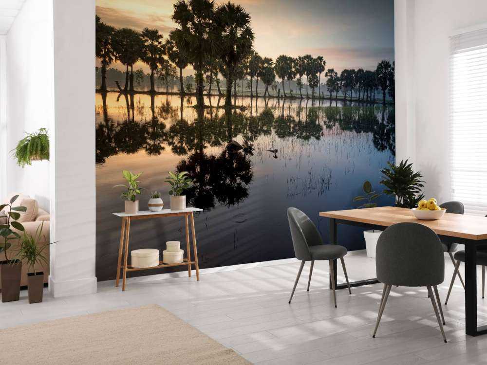 Tropisch landschap in Vietnam