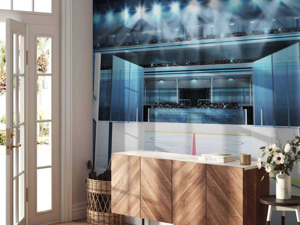 Ingang ijshockey arena