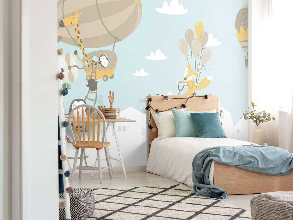 Dieren met ballonnen