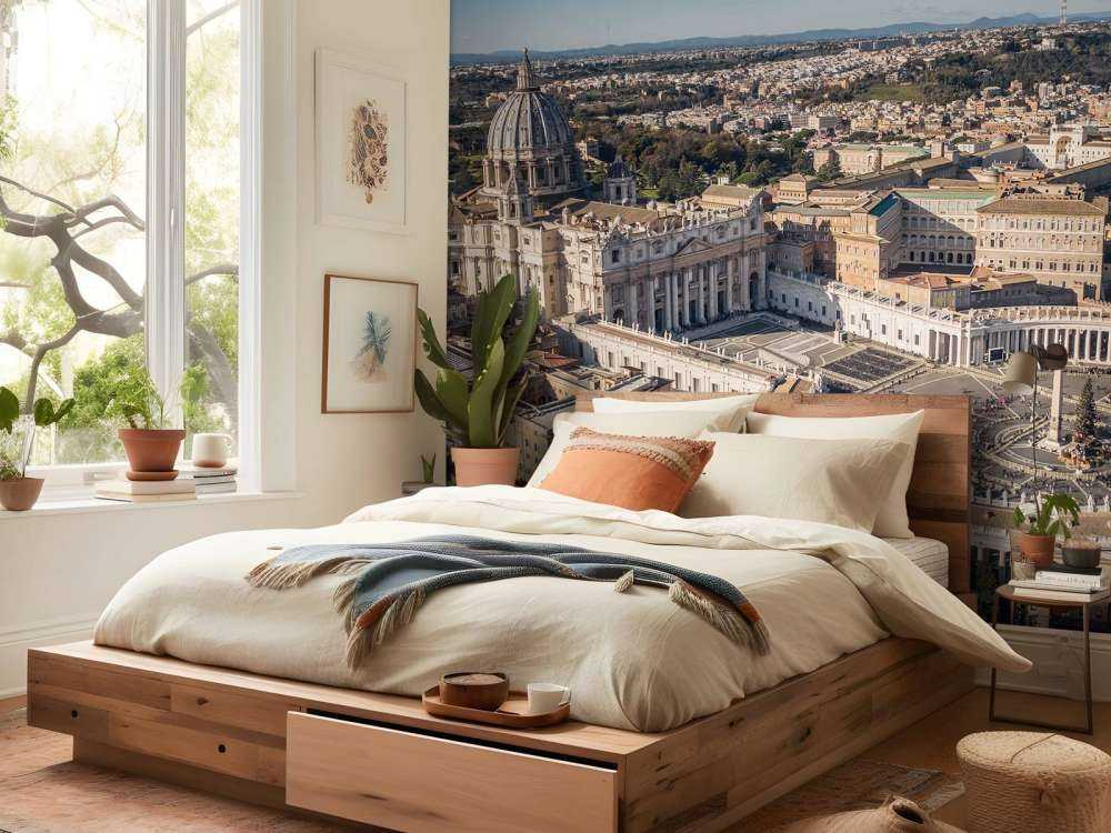 Vaticaanstad met kerst