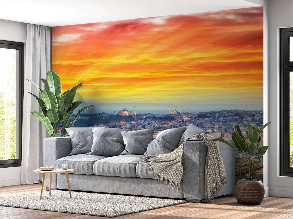 Istanbul onder een bijzondere hemel