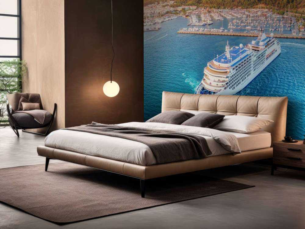 Cruiseschip in de haven