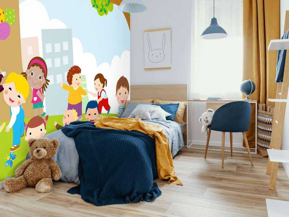 Kinderen aan het spelen