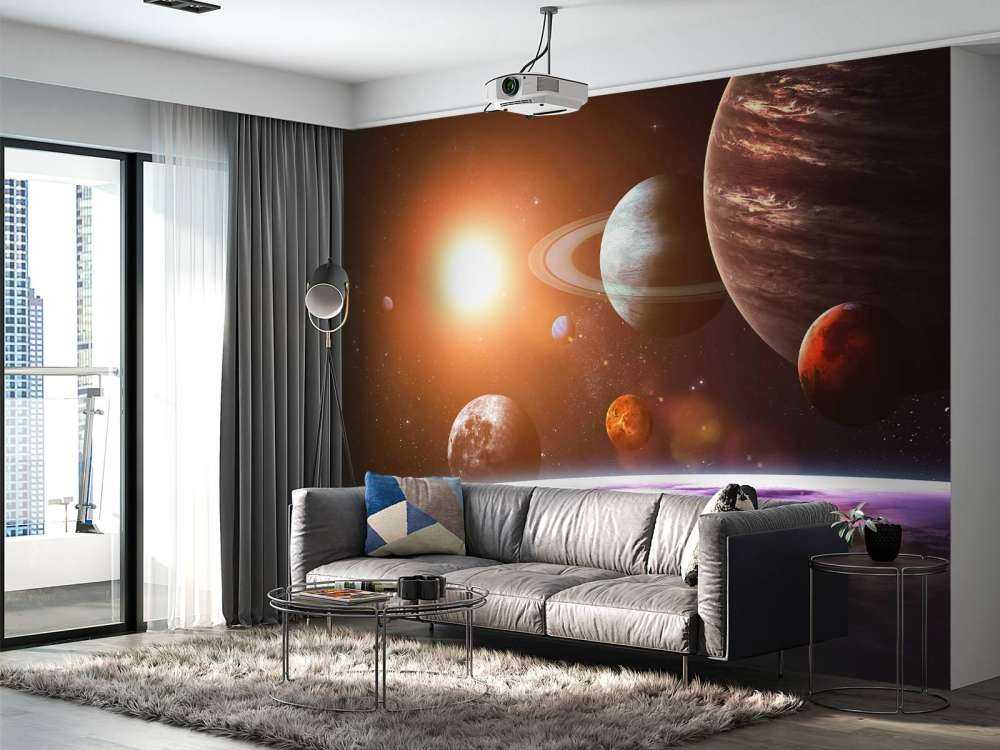 De planeten om de aarde