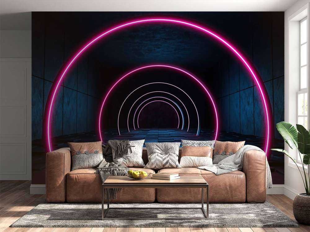 Moderne futuristische gang