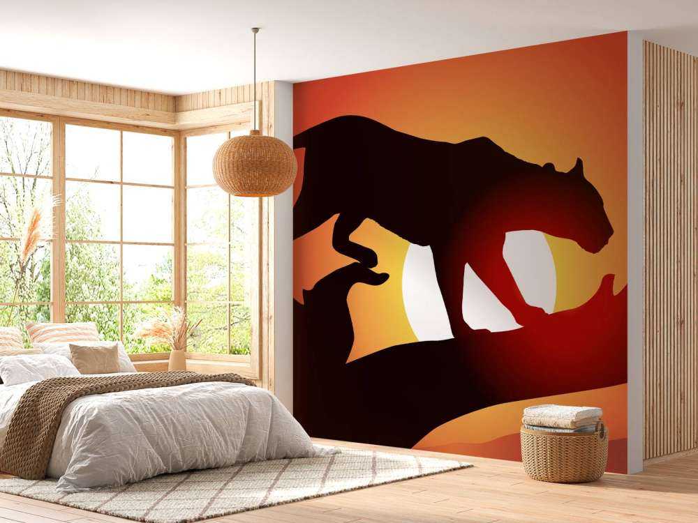Panter silhouette