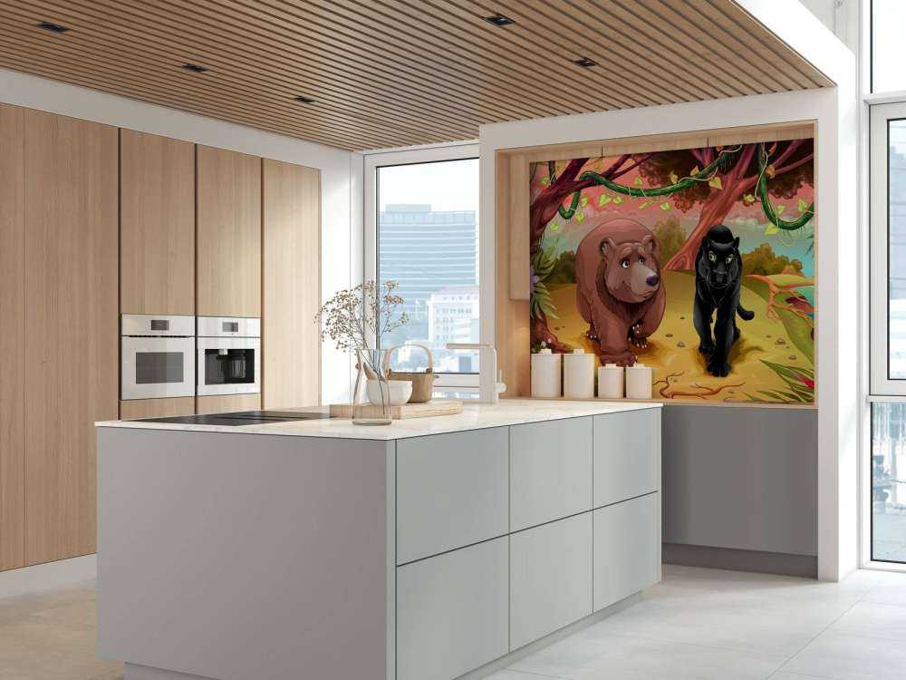 Vriendelijke jungle dieren