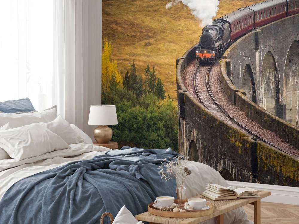 Stoomtrein in Schotland