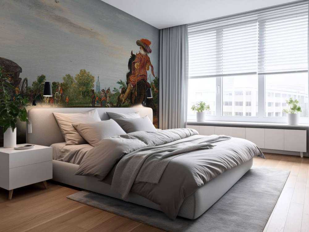 Zomer door Adriaen van de Venne