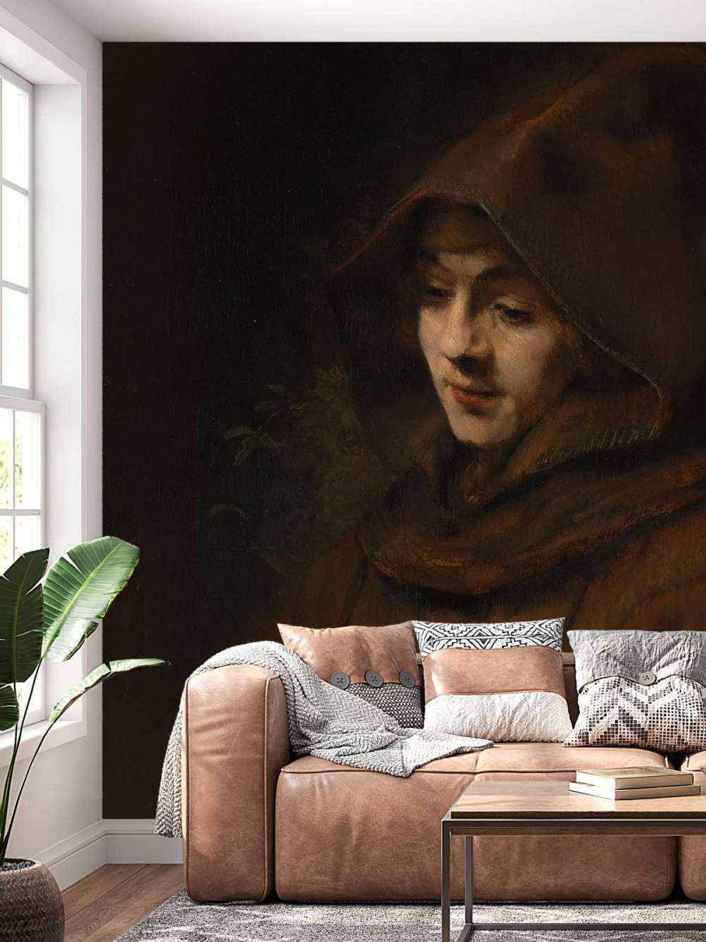 Rembrandts zoon Titus in monniksdracht