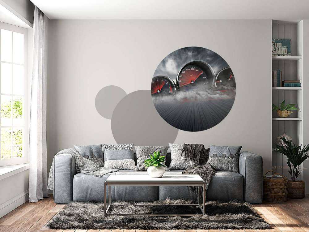 Kilometertellers design