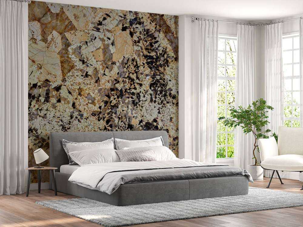 Bruin gekleurd marmer