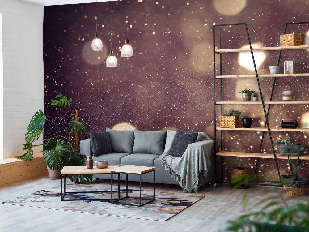 Abstracte glitter lichten