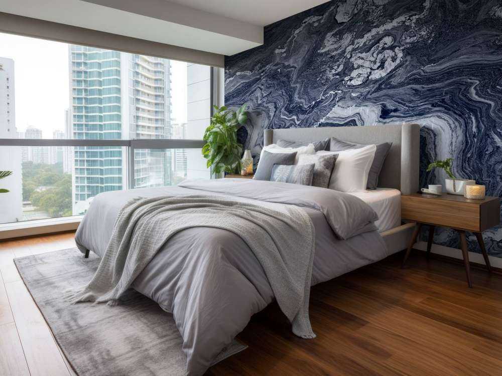 Marmer met fraaie structuur