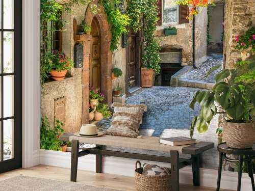 Plattelandsdorp in Rome