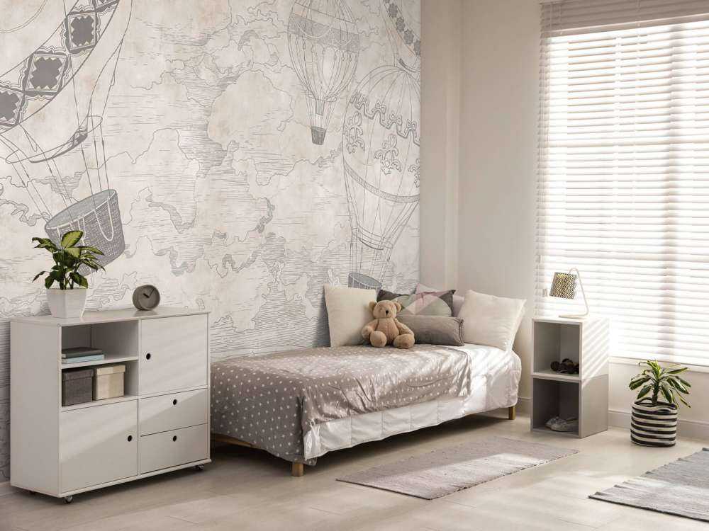 Luchtballonnen met een uitzicht