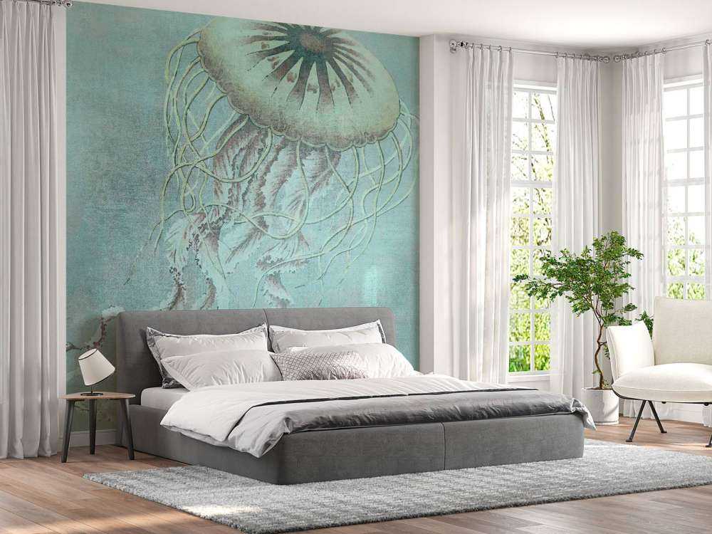 Turquoise jellyfish