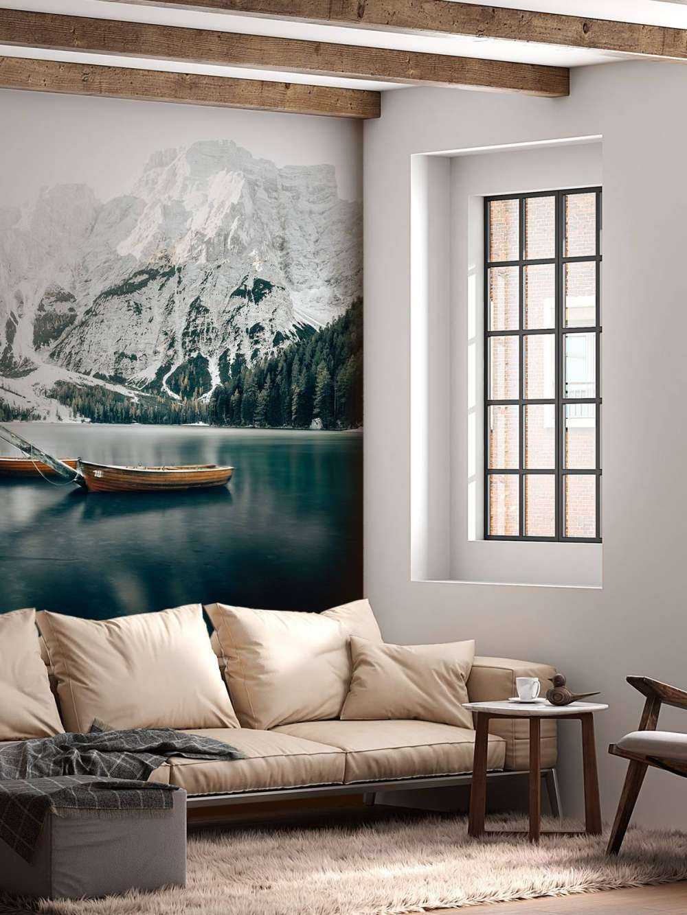 Een bevroren Lago di Braises