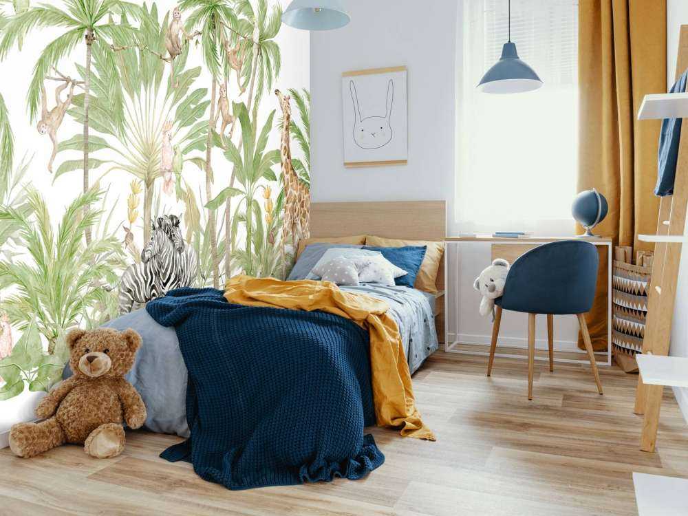 Waterverf jungle dieren