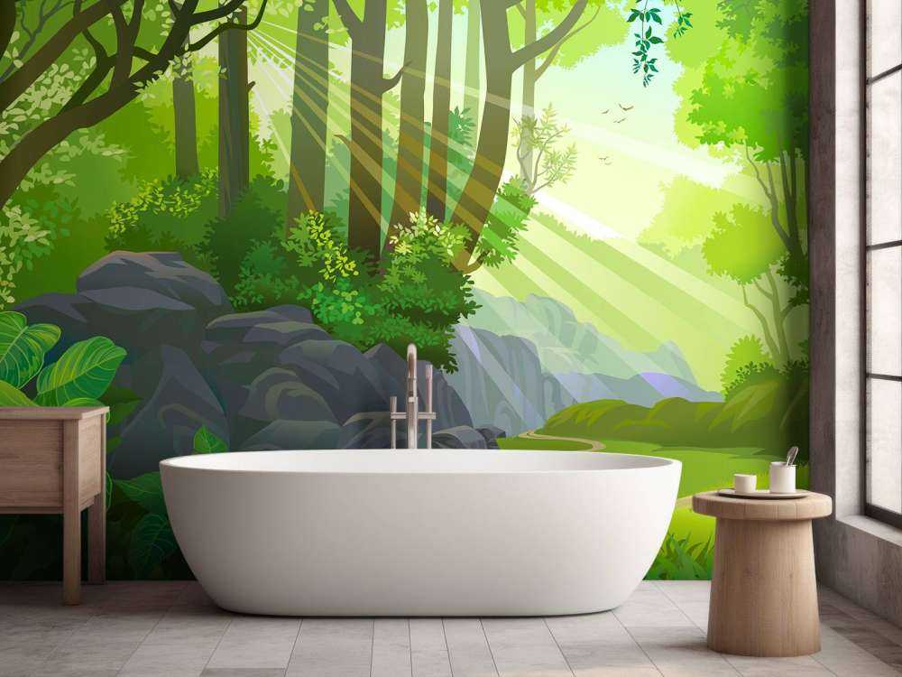 Zonlicht in de jungle