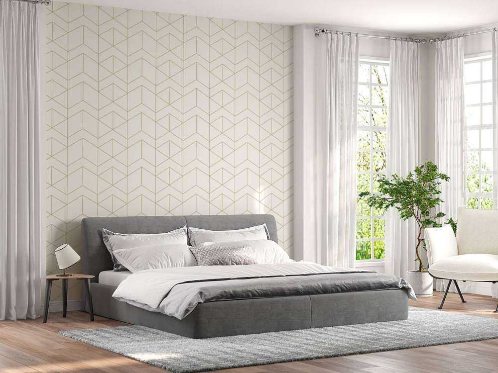 Geometrische witte tegels