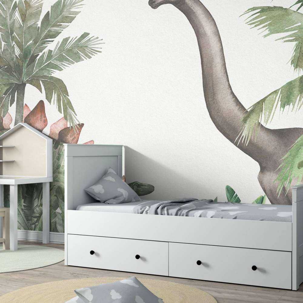 Dinosaurussen in de jungle