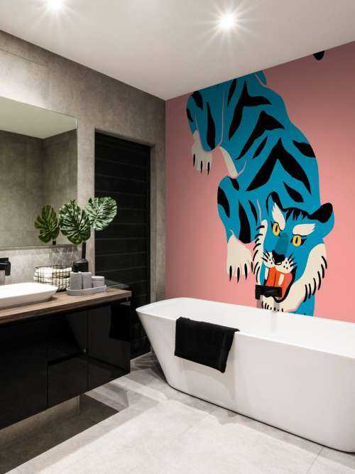 Blauwe tijger
