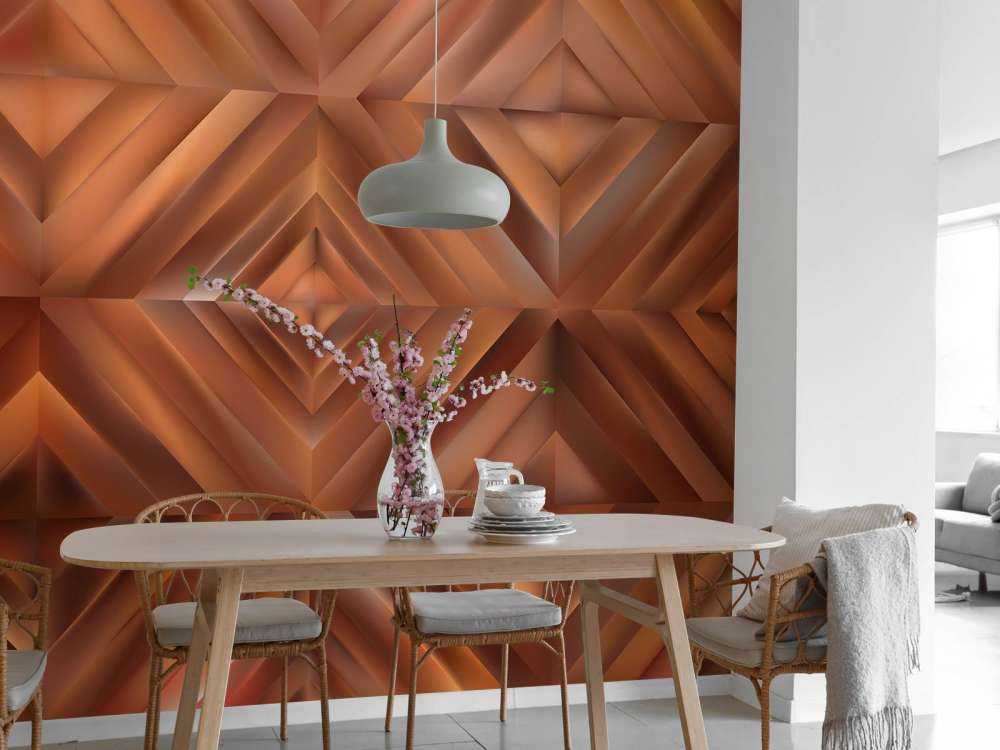 Abstract koperen achtergrond