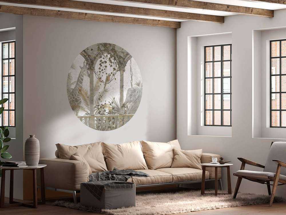 Verlaten gebouw in de jungle