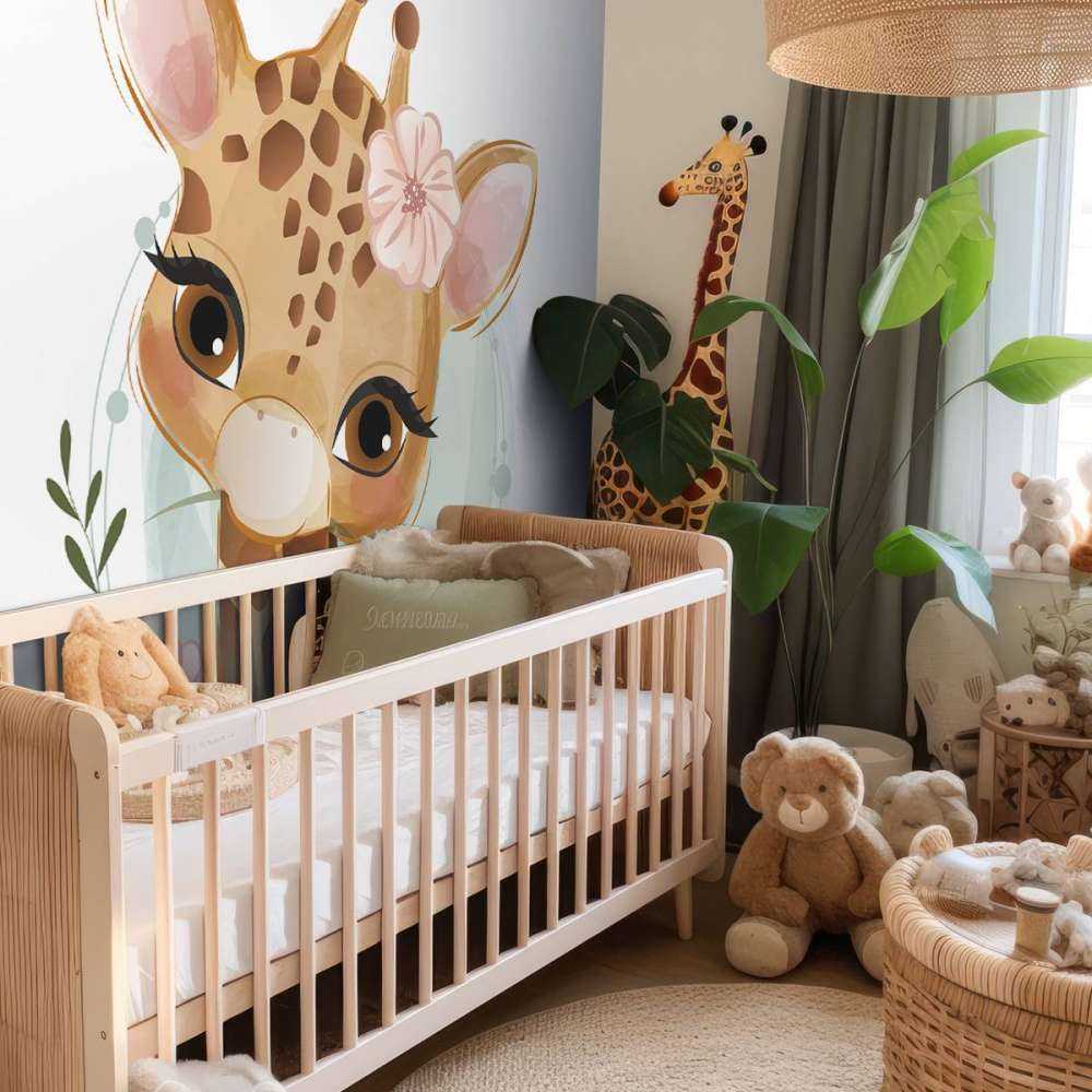 Baby giraffe