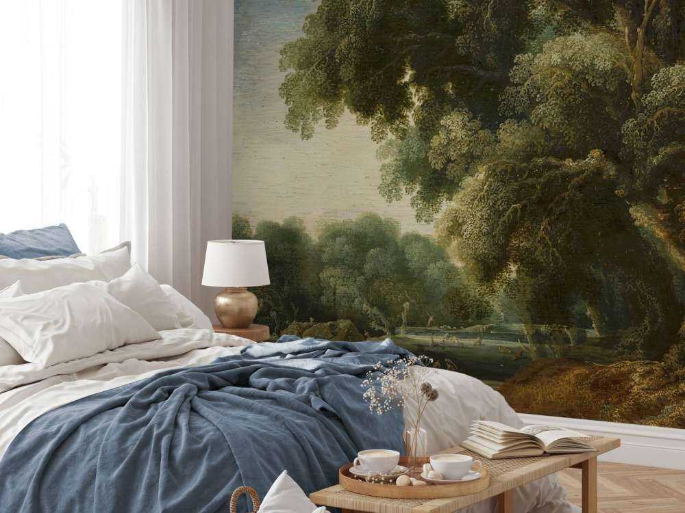 Gefantaseerd boslandschap