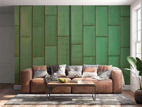 Groene platen van koper