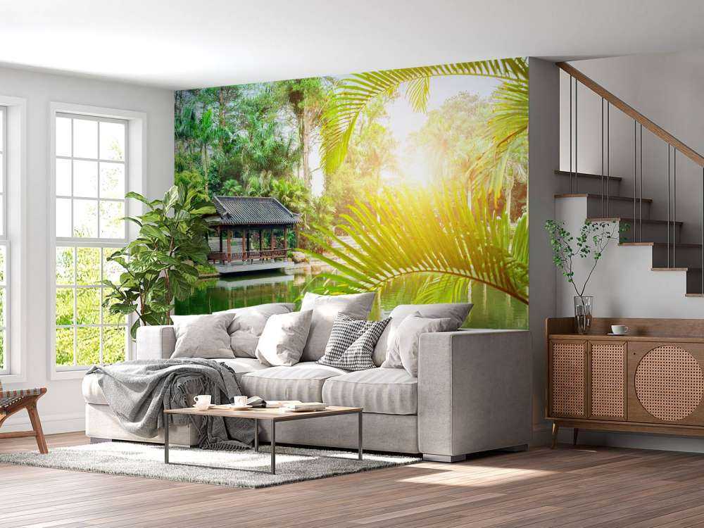 Rustgevend parkje in China