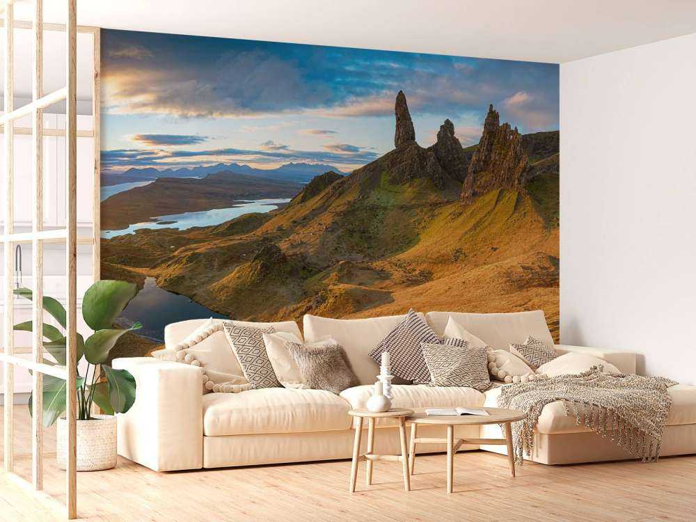 Zonsondergang in Schotland