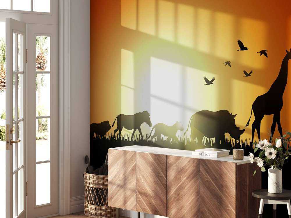 Zonsondergang in Madagaskar design