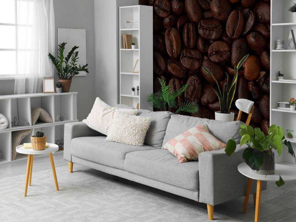 Koffiebonen close up