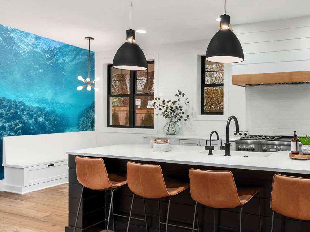 Onderwaterwereld met koraal