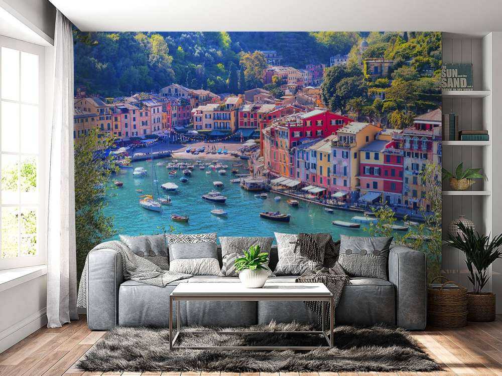 Kleine haven in Italië