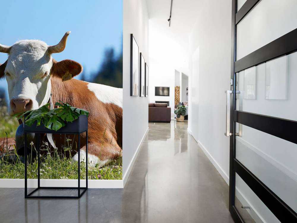 Liggende Koe en Kalf