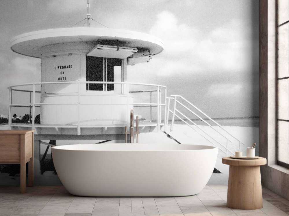 Life Guard Black & White