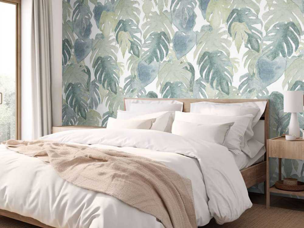 Tropical watercolour Palms