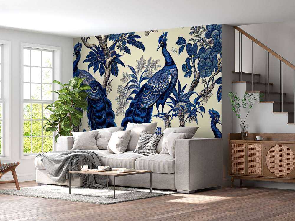 Koninklijk Blauwe Pauwpracht