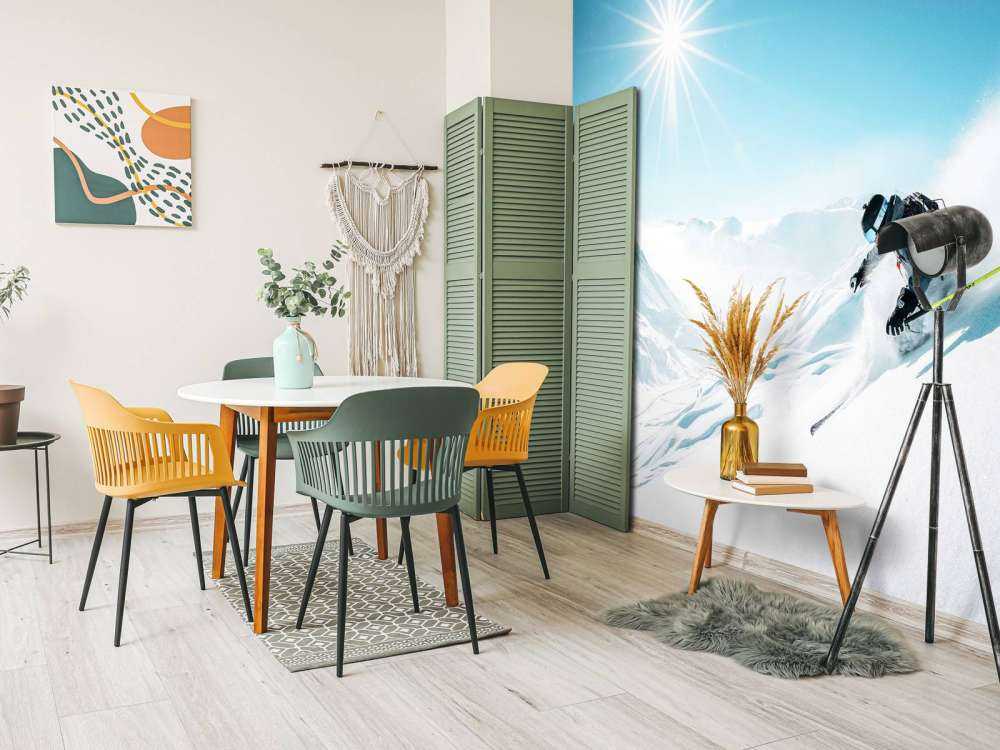 Poedersneeuw onder ijzige winterzon