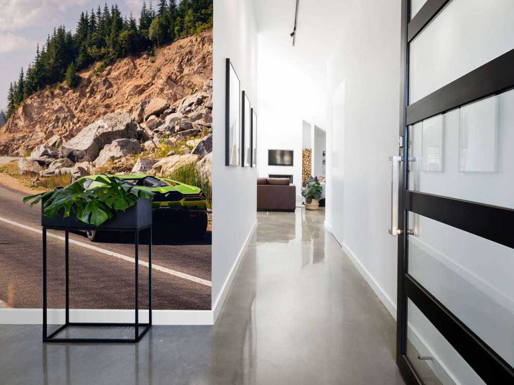 Lamborghini Revuelto in de Bergen