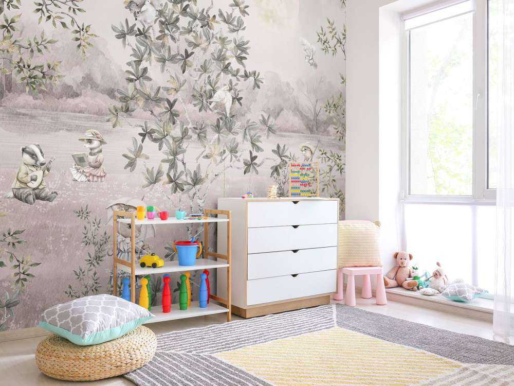 Vintage Animals - Pink