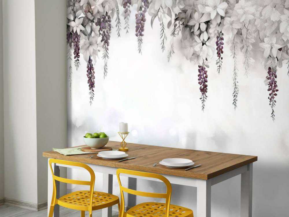 Gentle Wisteria Garden White