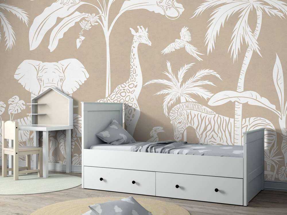 Monochrome Jungle - Brown