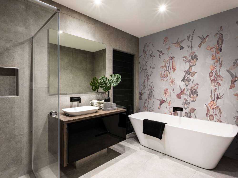 Weadow and Garden Flowers Old Pink